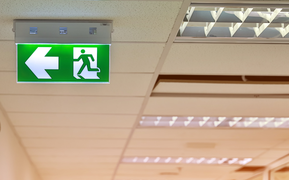 Exit signs